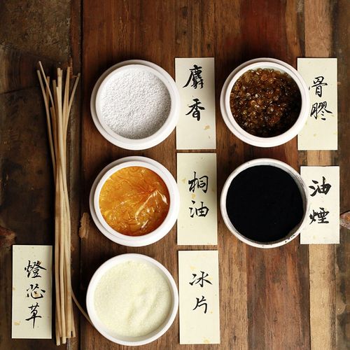 问心堂纯桐油烟墨汁100毫升试用款墨毛笔墨汁书法专用小楷墨液小