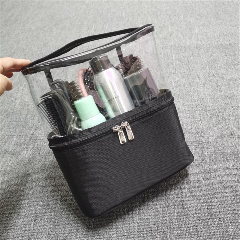 TUF4梳子收纳包化妆师跟妆造型工具收纳可站立刷包100支刷子包馥