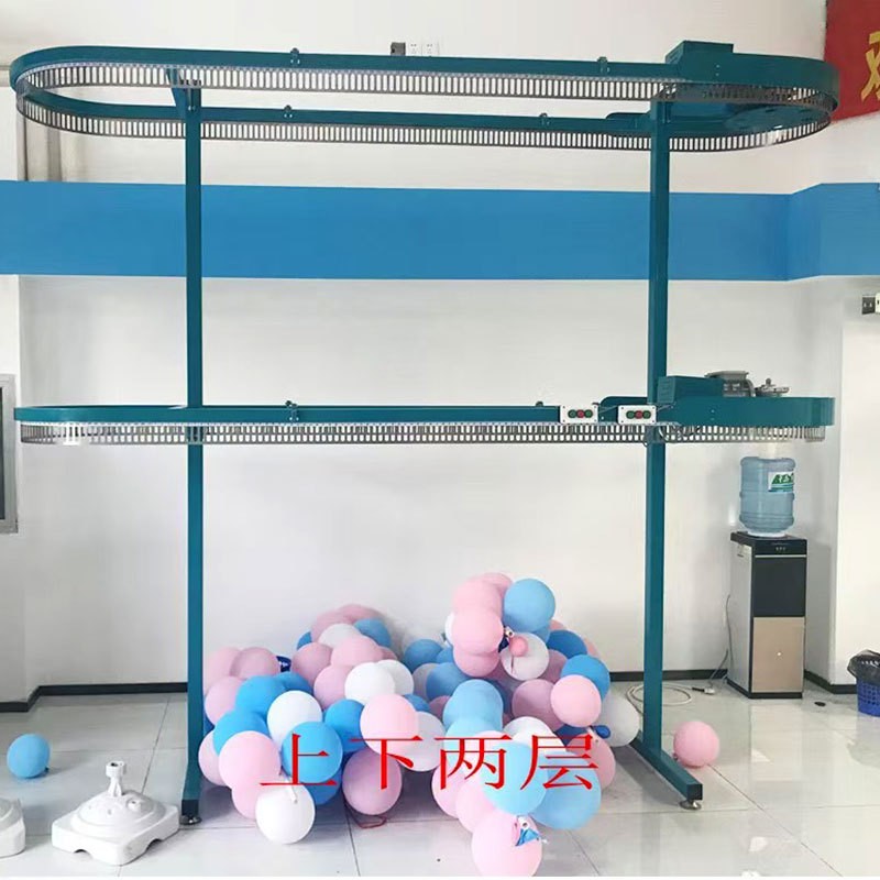 衣物输送线 厂家新款商业用干洗配套设备服装厂蒸汽式取衣线