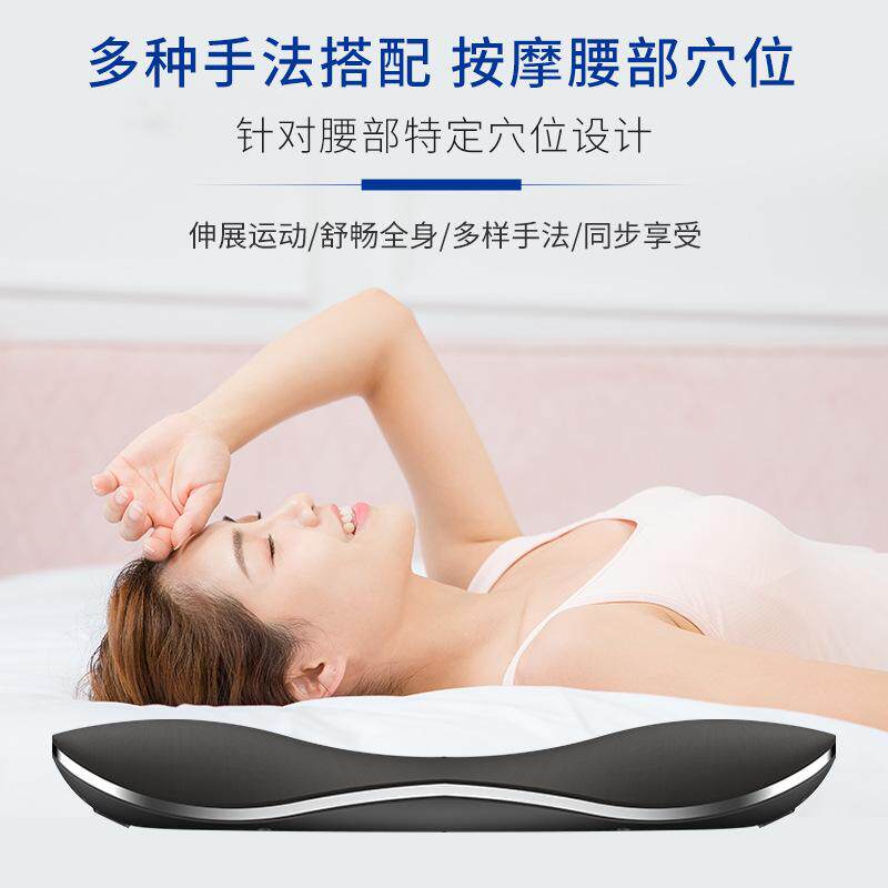 颈椎按摩器 颈部腰部腿部多功能车载家用电动按摩 震动加热按摩枕