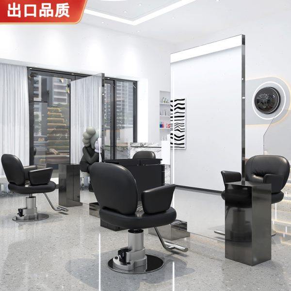 高端理发店镜台美发烫染镜子网红影楼发廊专用剪发落地单双面镜子,商业/办公家具,理发镜台,淘宝优惠券,粉丝福利购,淘宝优惠卷
