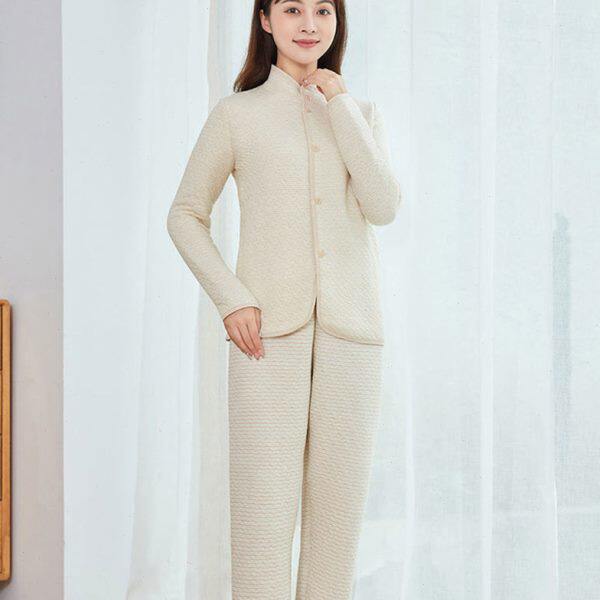 居家服睡觉防寒保暖睡衣女月子披肩护肩纯棉加厚马甲护颈椎坎肩男