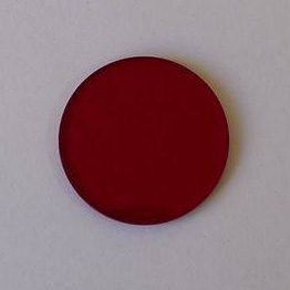 HB630 红色滤光片 前截止 后通过滤光片 红色滤光镜 Φ25*2mm