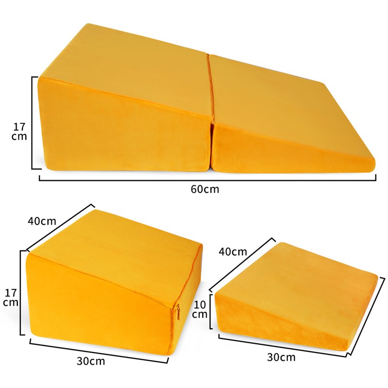 多用途靠枕食管防反流斜坡床垫子防反酸枕头靠垫孕妇护理三角枕垫