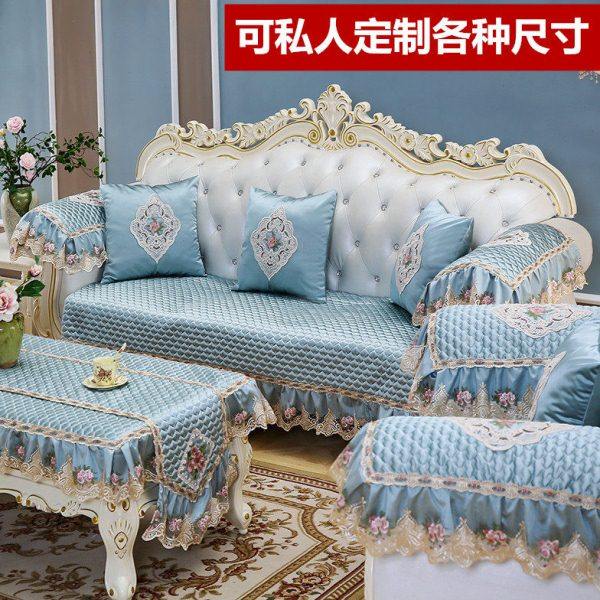 欧式沙发垫四季通用布艺高档奢华防滑皮沙发坐垫套罩全盖简约现代,居家布艺,沙发垫,淘宝优惠券,粉丝福利购,淘宝优惠卷