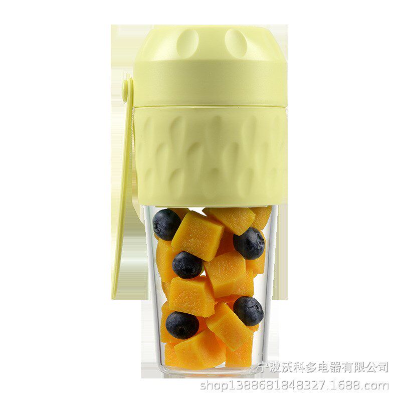 磁吸充电迷你榨汁机 玻璃随身杯