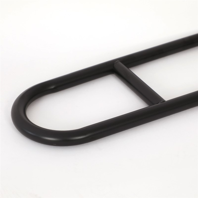 新款户外台阶扶手U型哑光黑色壁挂式扶手台阶入口楼梯安全扶手杆