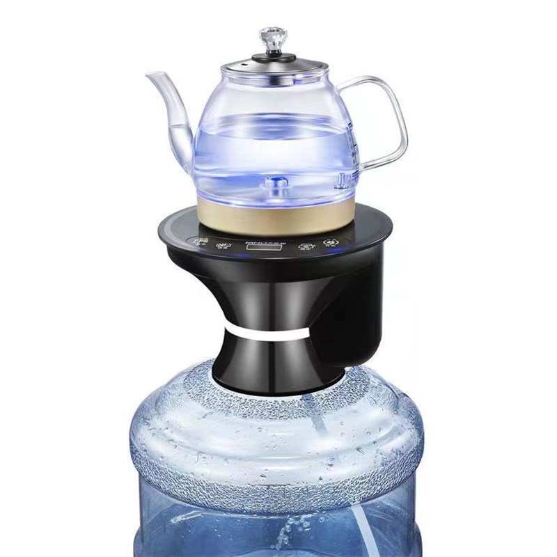 SI6K全自动烧水壶电动抽水器加热一体机电热水壶矿泉水桶吸水器上