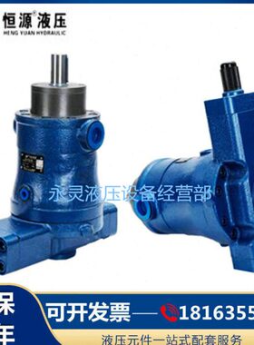 江苏恒源柱塞泵 10/16/25/32/40/63/80/100/160/250/400YCY14-1B