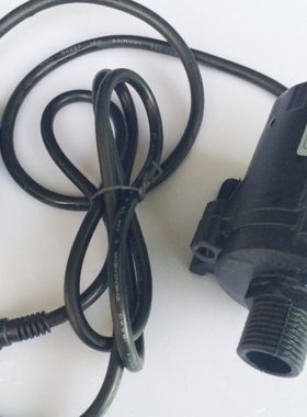 24V 86W无刷直流增压泵DC50E-24150S新款 100℃ 高扬程15米太阳能