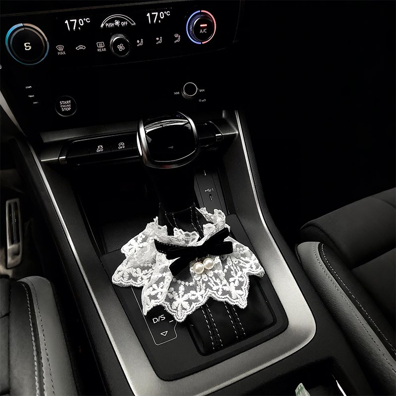 汽车挡把套d车载装饰手柄套汽车装饰摆件可爱车载好物女生车内装