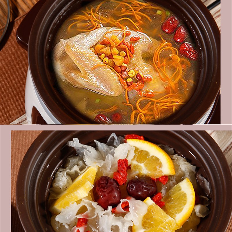砂锅炖锅家用耐高温陶瓷锅小号插电煲汤锅煲仔饭沙锅迷你瓦罐汤煲