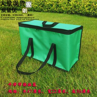 现货大号铝箔袋保温加厚牛津布手提冷藏袋冰包保鲜袋野餐包可定制