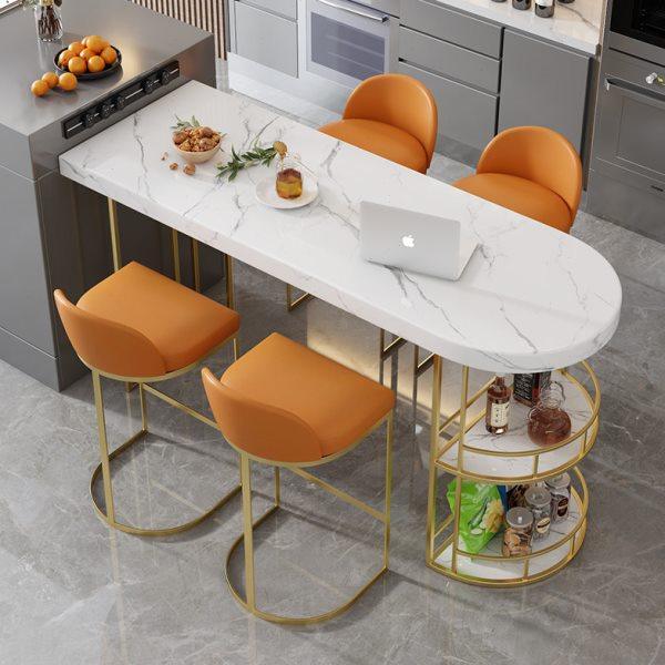 吧台桌家用轻奢大理石客厅餐厅隔断柜高脚桌阳台休闲小吧台岛台,住宅家具,吧台,淘宝优惠券,粉丝福利购,淘宝优惠卷