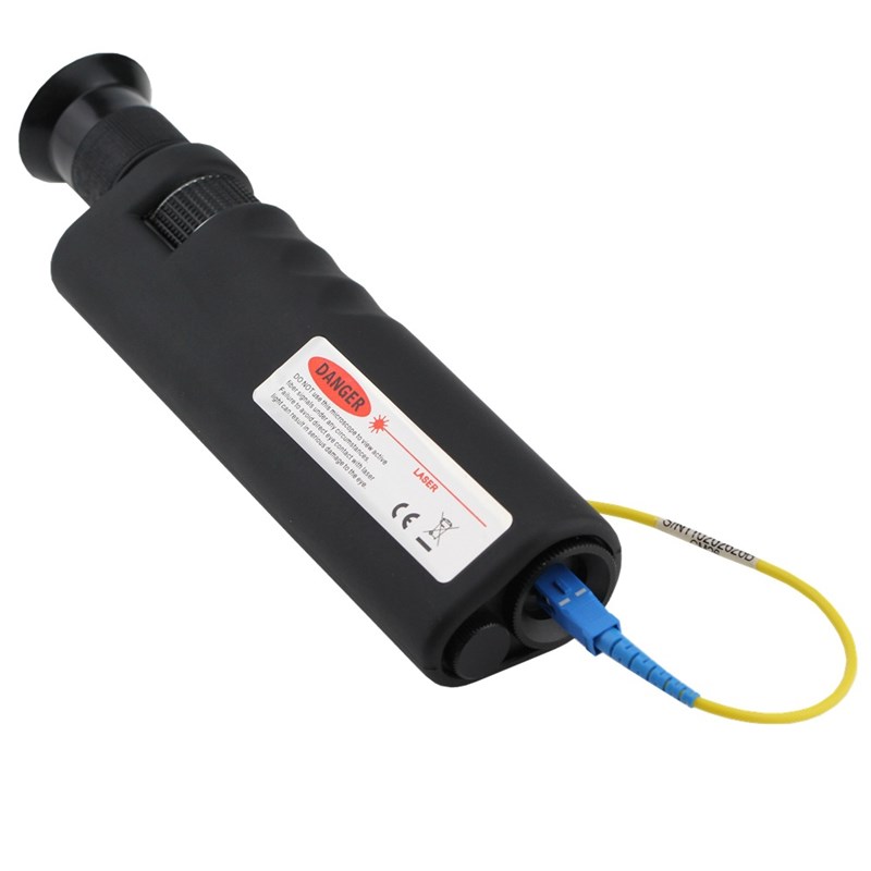 400倍手持式光纤端面检测仪跳线接头放大镜 显微镜FC SC LC 2.5m