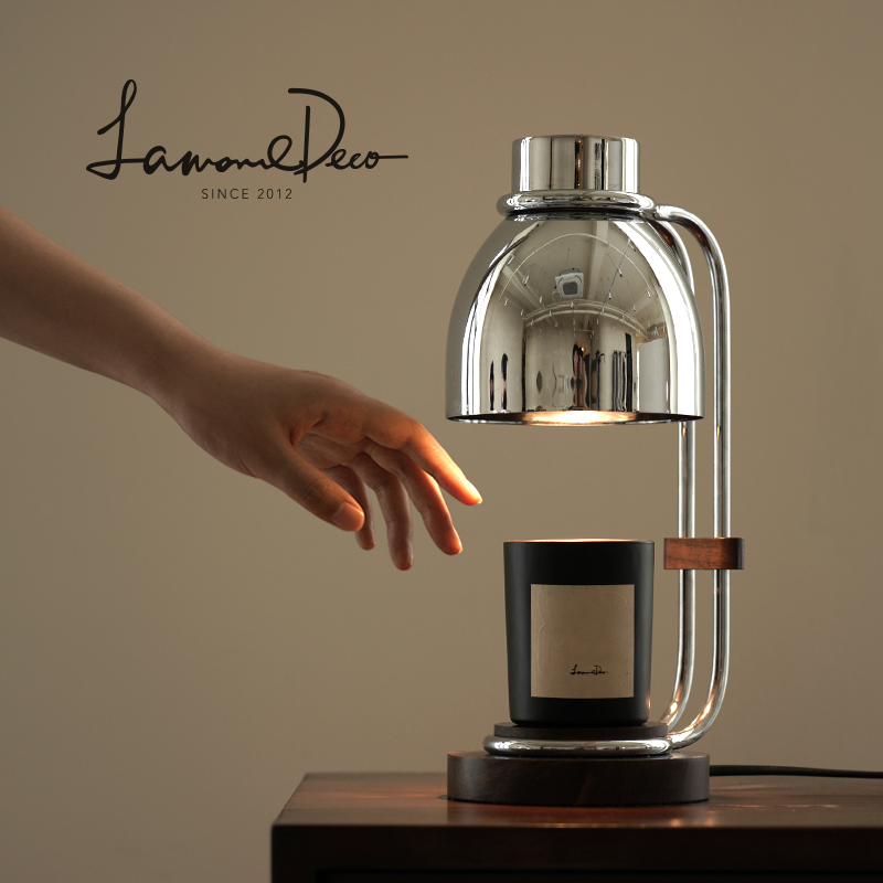 LD无火香薰蜡h烛融蜡灯香氛家居定时可调光高档轻奢摆件女生日礼