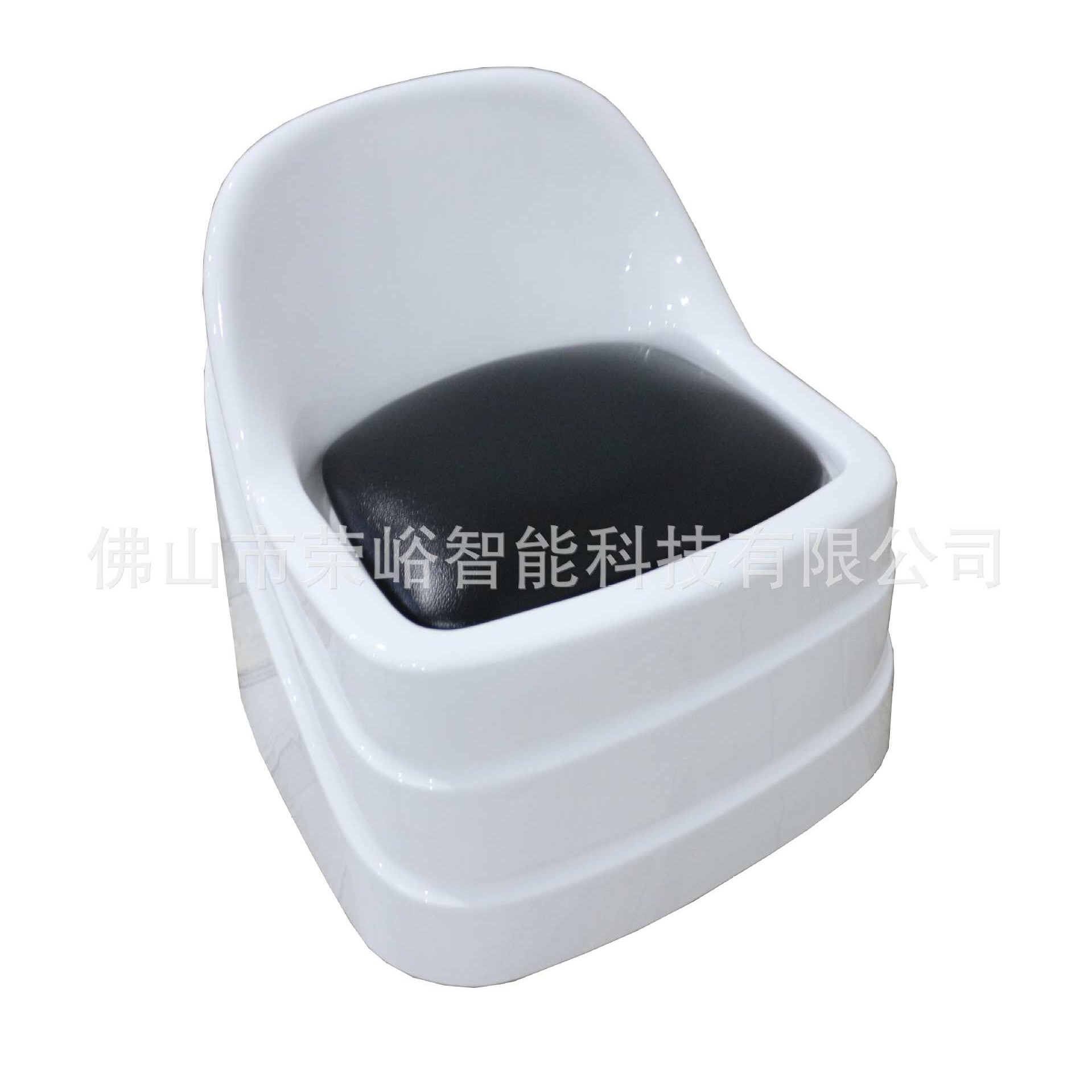亚克力带轮可移动旋转水疗按摩修脚凳结实耐用专业技师美甲椅椅子