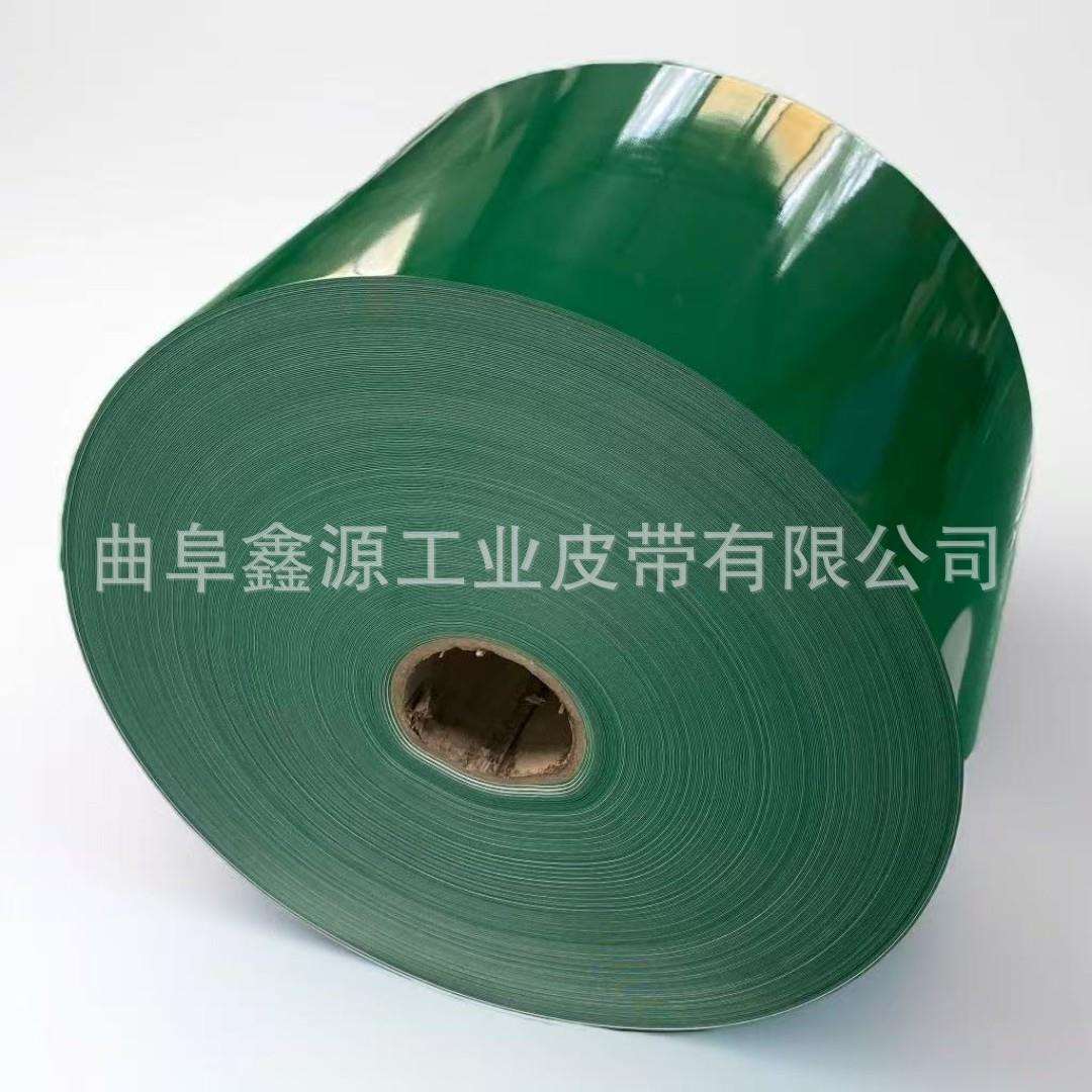 PVC环形平面输送带 绿色防静电蔬菜栽苗机专用传送带