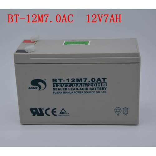 赛特免维护蓄电池 BT-12M 7.0AT (12V 7AH 20HR) 蓄电池*