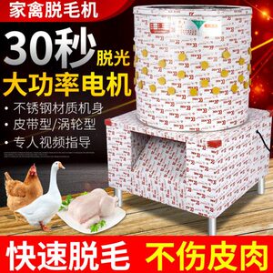商用三鸟脱毛机鸡鸭鹅电动家禽乳猪去毛拔毛机不锈钢洗番薯土豆机