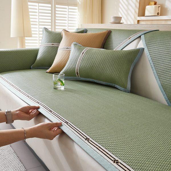 夏季沙发垫冰藤夏天防滑全套木简约现代垫坐垫新款藤席皮沙发垫,居家布艺,沙发垫,淘宝优惠券,粉丝福利购,淘宝优惠卷