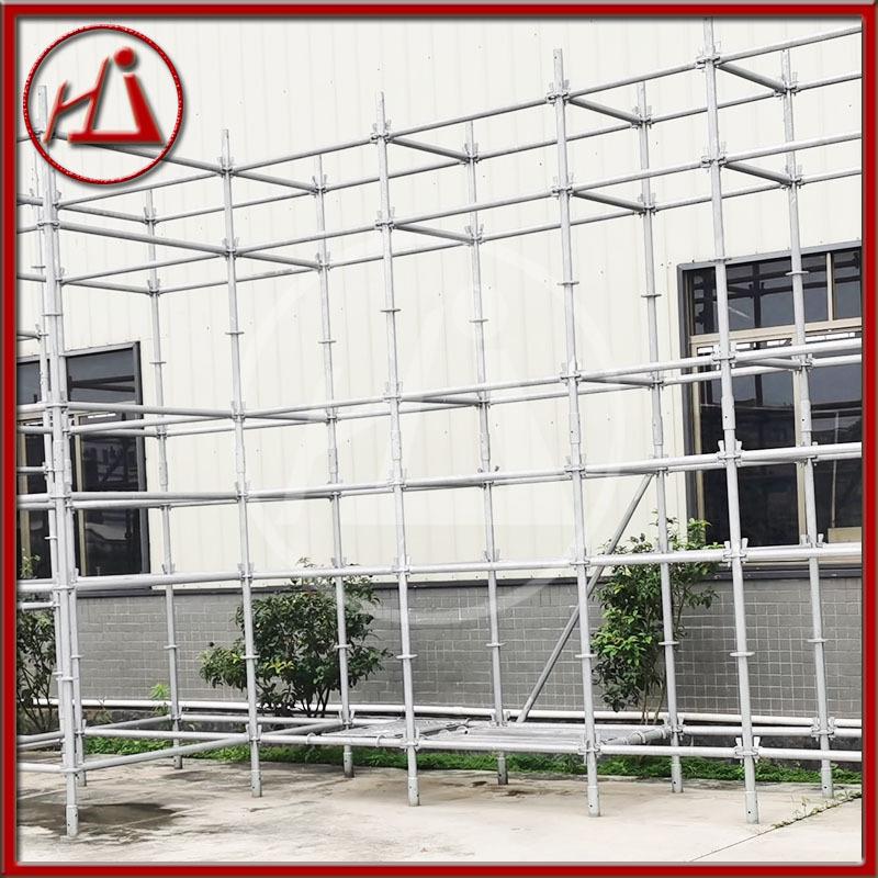 RinglockSystem热镀锌盘扣脚手架立杆、横杆、拉杆、踏板和楼梯