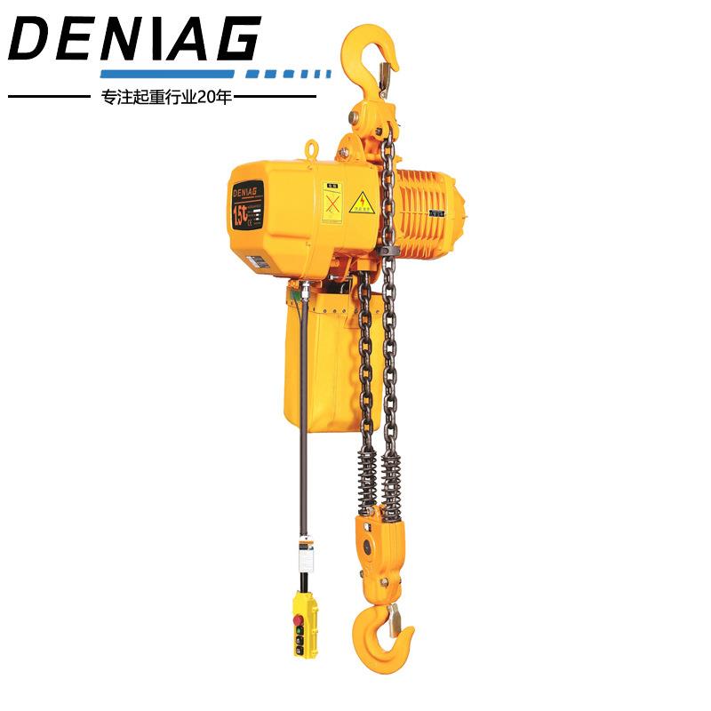 厂家供应抛丸机电动葫芦0.5T单链运行式起重葫芦