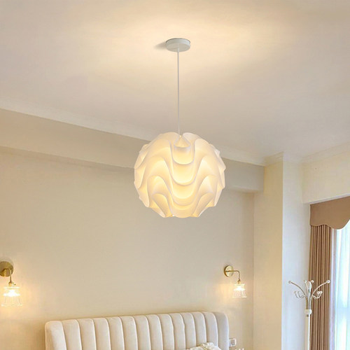 北欧卧室吊灯现代简约餐厅灯吧台灯饰民宿温N馨餐桌小吊灯书房灯