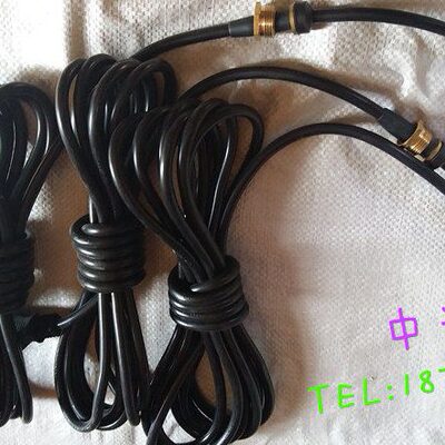 220V单相水泵电源线 三插插头 潜水泵专用电源线 足长足方