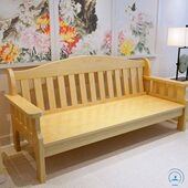 实木沙发茶几组合新中式 客厅家具木质沙发简约卧室小户型