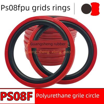 红PU聚氨酯格莱圈 190 195 200 205 210*169 174 179 184 189*8.1