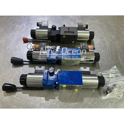 电磁换向阀手电一体4WEMM6E/D12V24V 4WE6G 4WE6LD 4WE6J H D手动