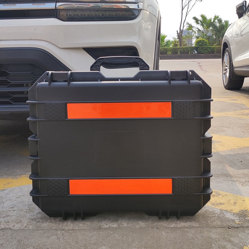 大型黑色手提塑料箱 PP摄影器材收纳箱 户外防水防摔抗压包装箱