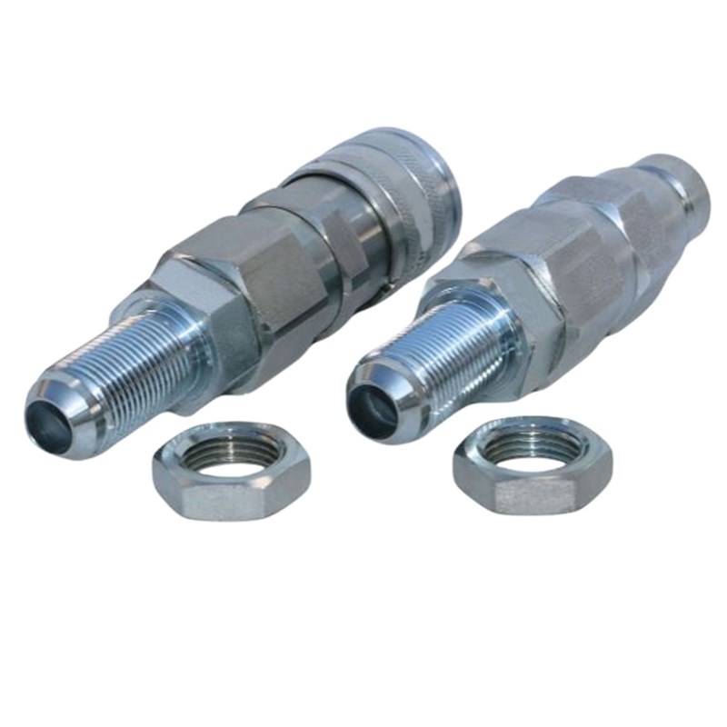 工厂供应平面FF ISO 16028滑移装载机 FEM501 502液压快速接头