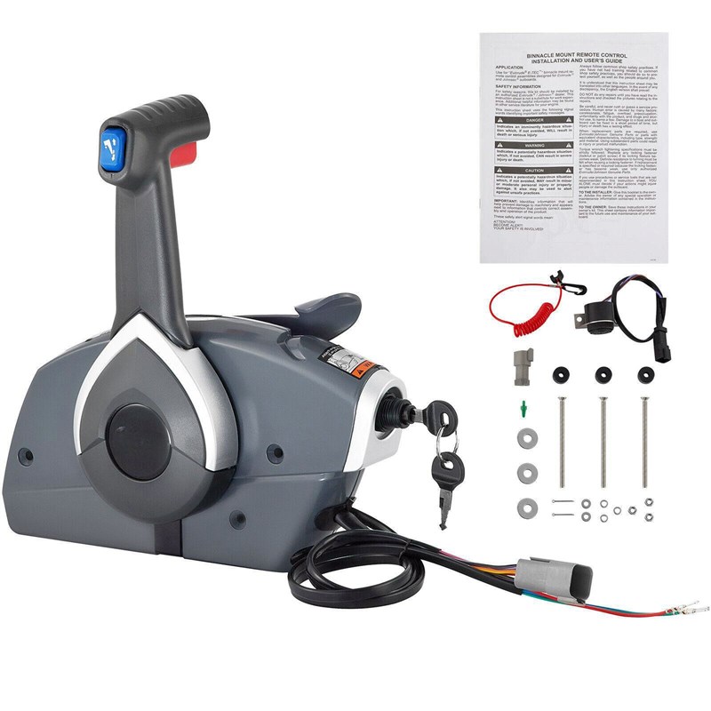 船用远程油门加速器5006180侧装带升降用于庞巴迪OMC BRP舷外机