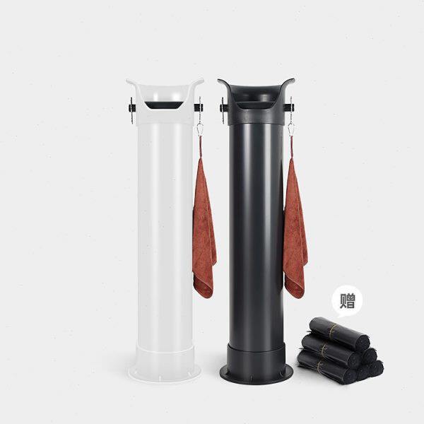 咖啡渣桶粉渣桶粉盒器具大容量高渣桶废渣盒商用塑料粉渣敲渣盒配