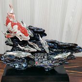 鱼摆件 鱼乐 锦鲤 石湾公仔 陶瓷工艺品