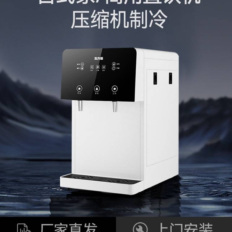 戈力思台式家用净饮加热一体商用直饮机公司饮水机过滤净化开