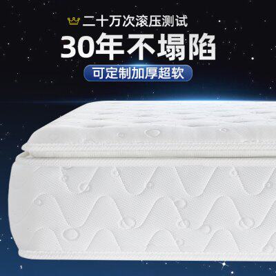 酒店专用深睡双人床垫家用乳胶压弹簧席梦思卧室十大两只绵羊品牌