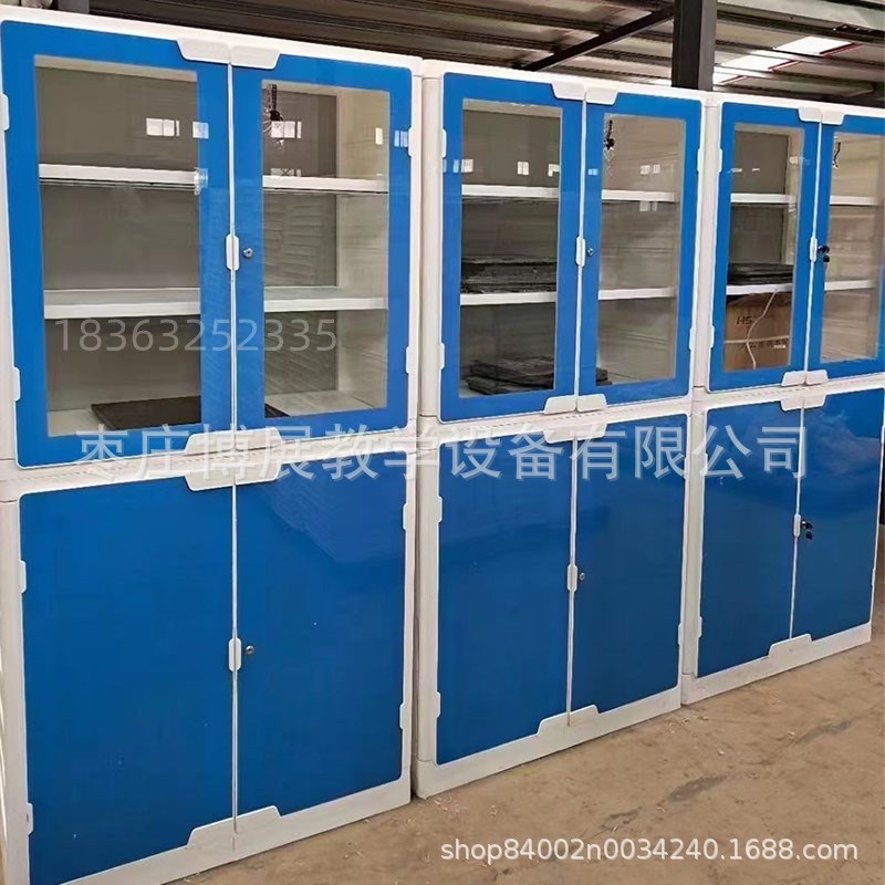 实验室铝木仪器柜阶梯药品柜试剂器皿柜全木仪器柜PP仪器柜铁皮柜