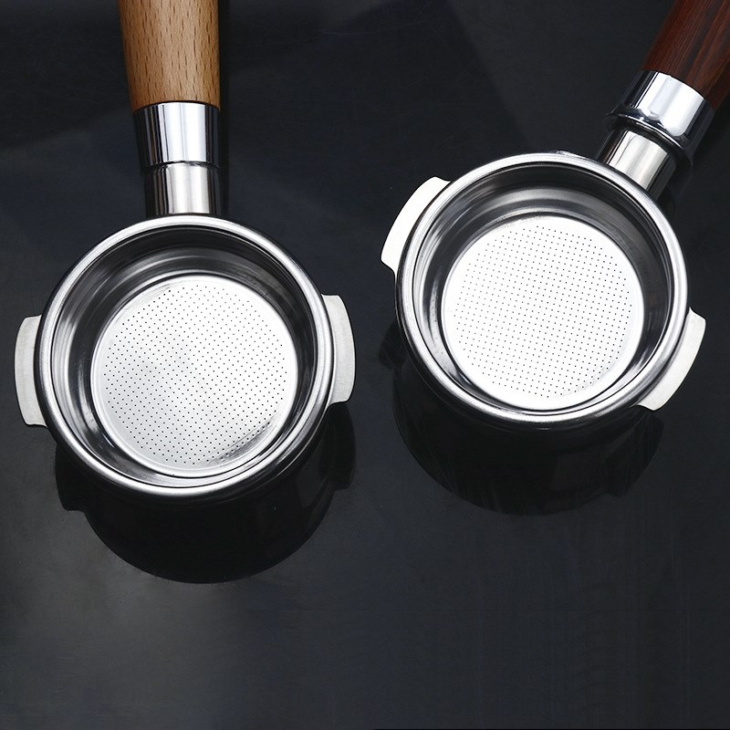 咖啡机手柄 铂富9系无底58mm不锈钢咖啡手柄cofJfee portafilter