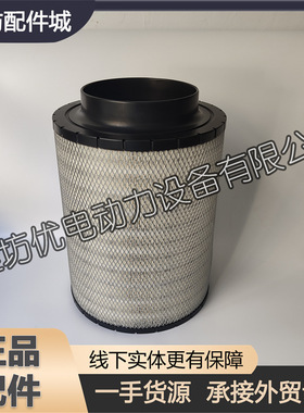 空气滤清器1001246286潍柴12M55博杜安20M33柴油发动机Baudouin