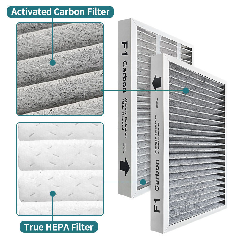适配Filtrete C01 T02空气净化器替换过滤器 高效去除异味 四件装
