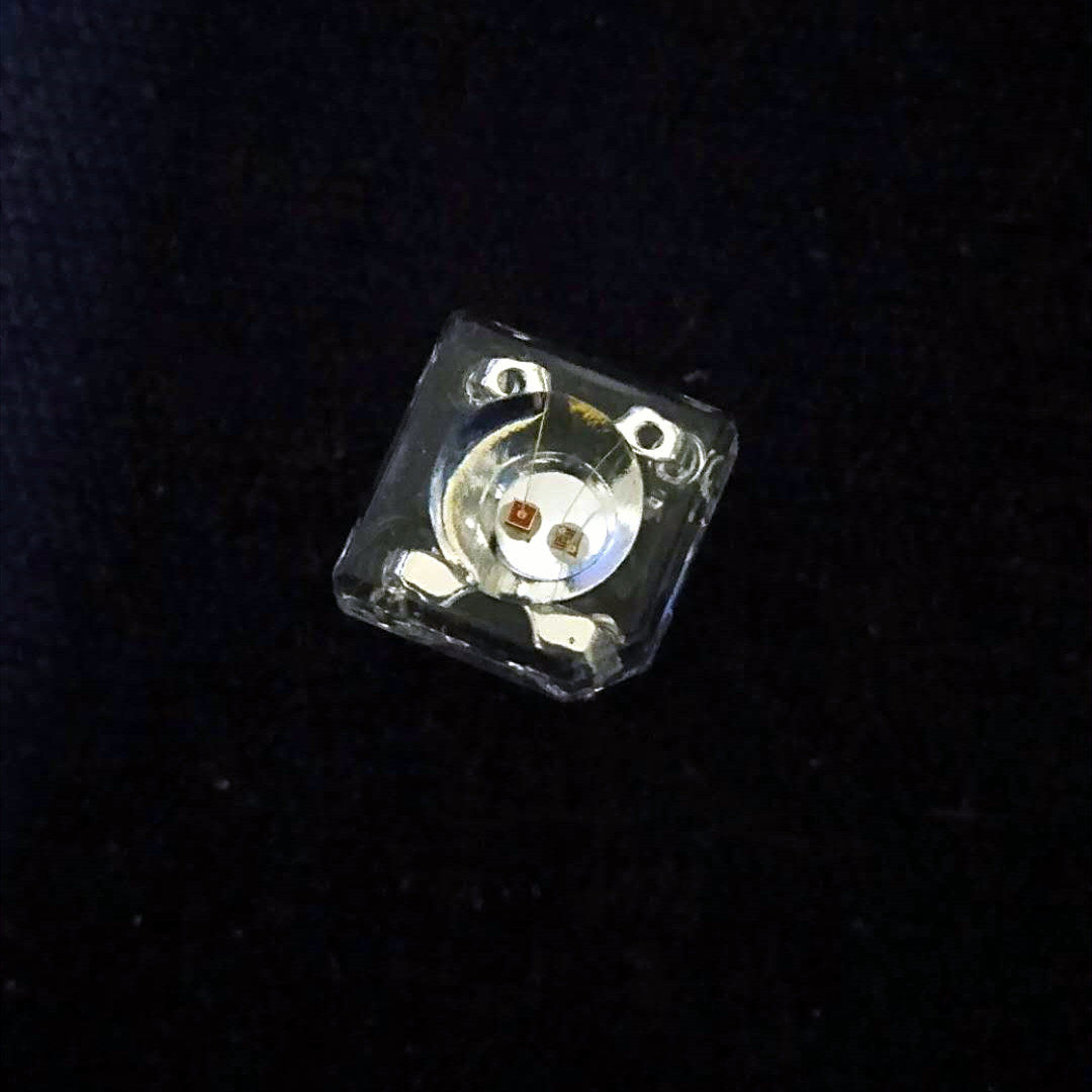 食人鱼红黄双色LED粉红粉紫光0.2W0.5W中功率高亮发光