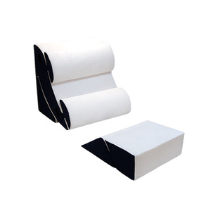 楔形枕头床靠背垫记忆棉泡沫腰部背部疼痛缓解可调节防打鼾胃反流