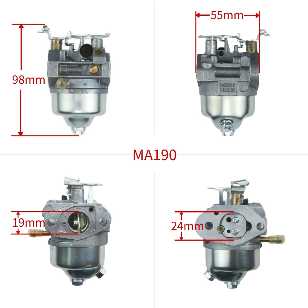 园林机械割草机MA190 MA175化油器YAMAHA草坪机
