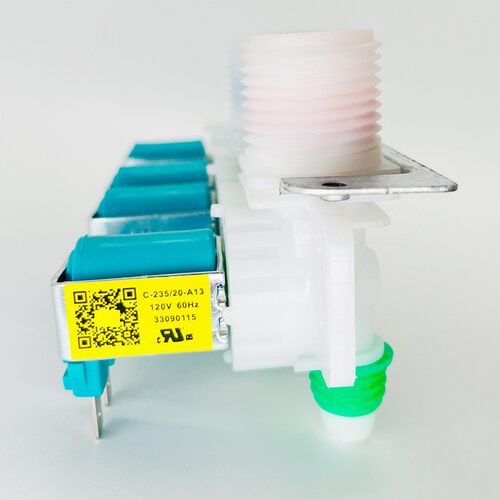 洗衣机电磁阀进水阀DC97-15459H通用全新原件33090115