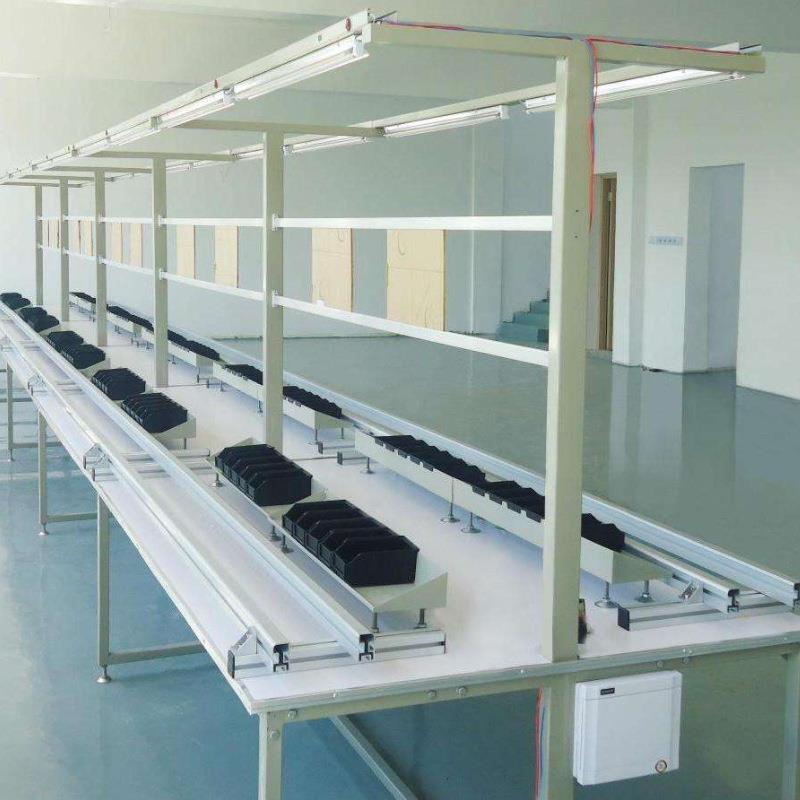 自动电子插件线悬挂喷涂线涂装设备线平移循环插件线厂家供应