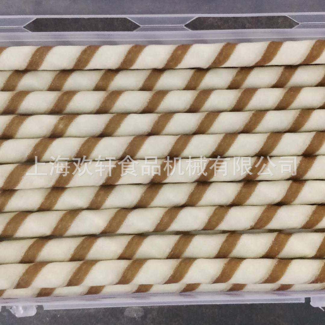 全自动蛋卷机多功能电热型双头蛋卷机灌芯蛋卷食品欢轩设备