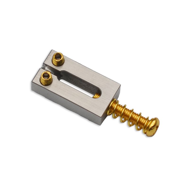 桥锈钢不吉他琴电琴码码子弦码 弦距10.5MM/10.8MM弦鞍ST吉他配件 - 实物图